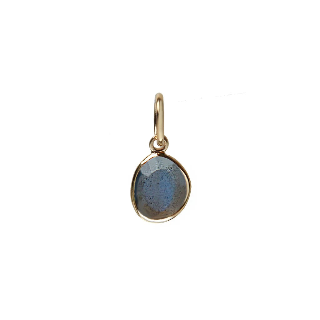 Smokey Bandit Pendant with labradorite