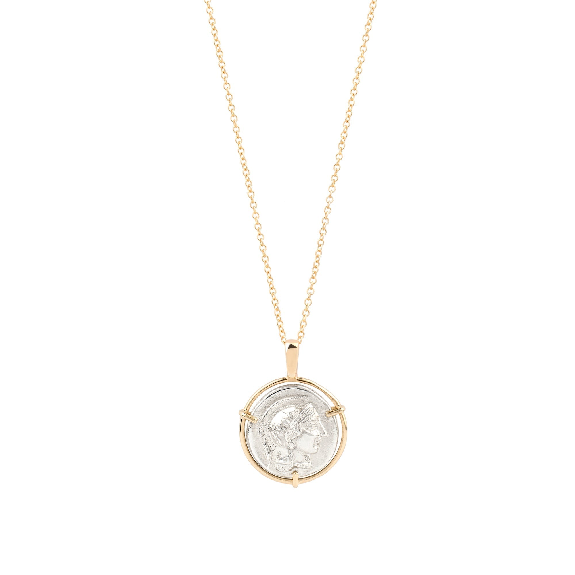 Eikosi Dyo 22 - Necklace - Athena Medal Necklace - #product_material# - MERA MERAH