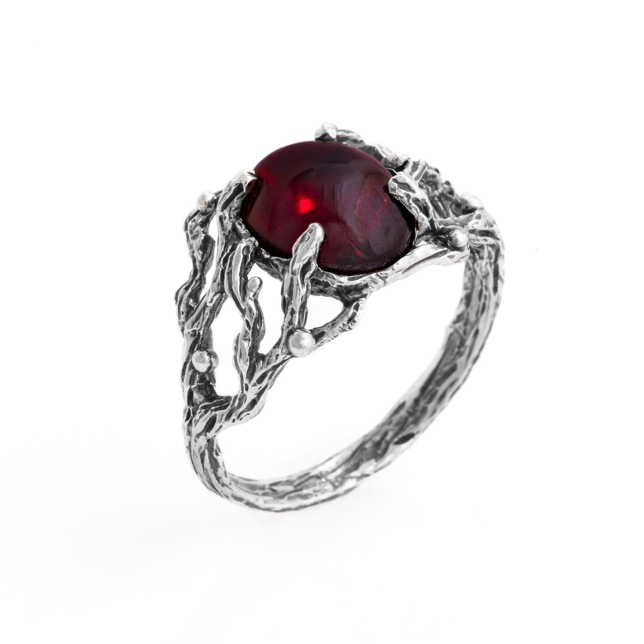 Elanic Gallery - Ring - Burnt. Ring no. 5 - #product_material# - MERA MERAH