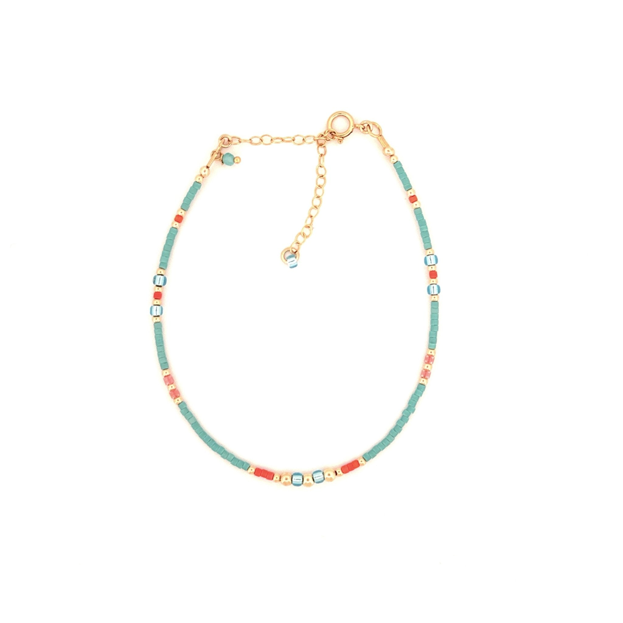 Epic Jewelry - Anklet - Candy Anklet Aqua - #product_material# - MERA MERAH