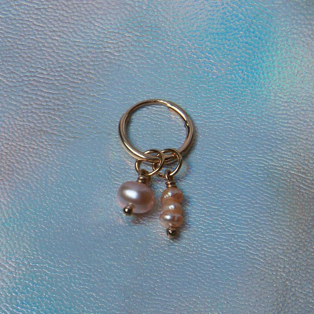 EPiC Jewelry - Ear Charm - Follower Charm Peachy Pearl - #product_material# - MERA MERAH