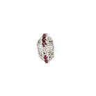 Elanic Gallery - Ear Cuff - Greatness Gone. Ear cuff Garnet - #product_material# - MERA MERAH