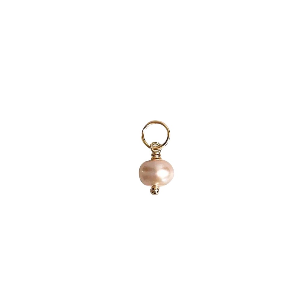 EPiC Jewelry - Ear Charm - Happy Single Charm Peachy Pearl - #product_material# - MERA MERAH