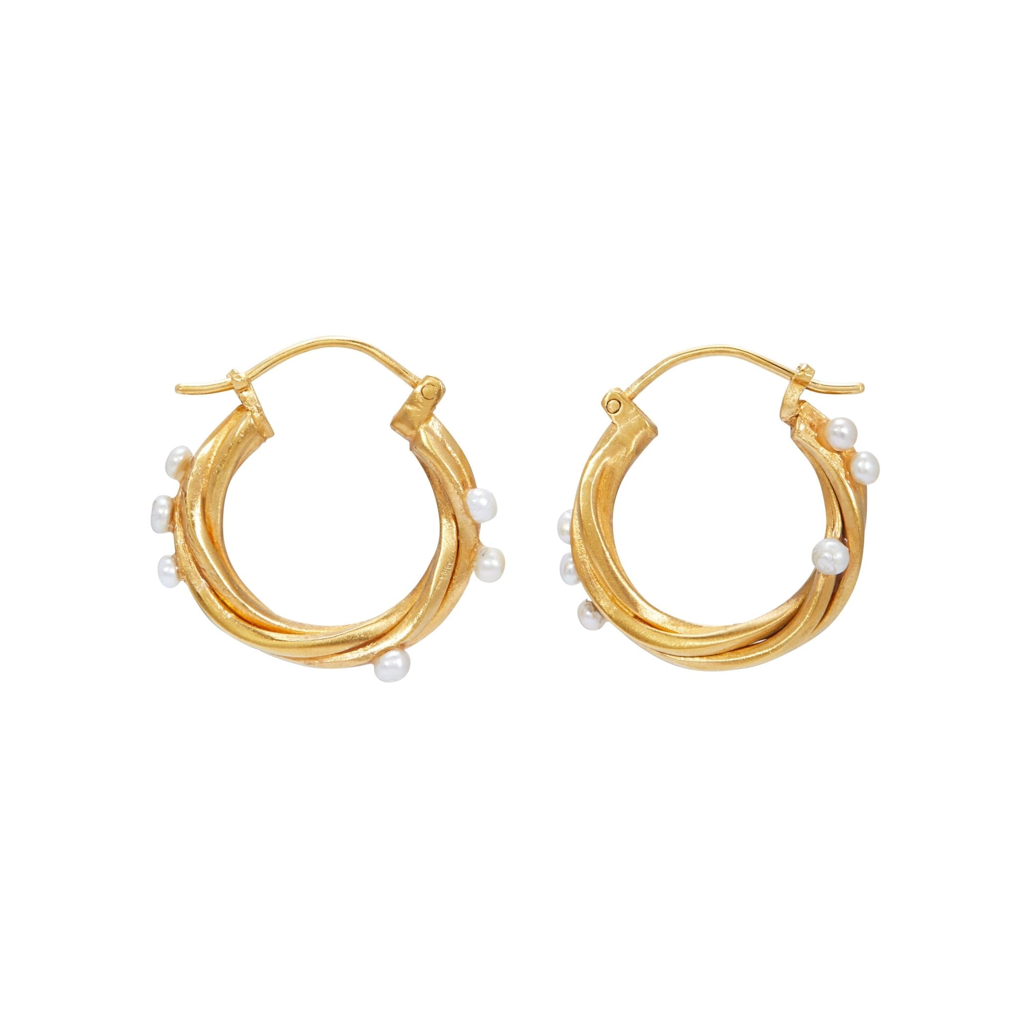 OLAMii - Hoops - Ozero Earrings - #product_material# - MERA MERAH