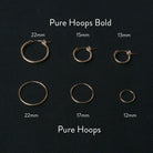 EPiC Jewelry - Hoops - Pure Hoops - #product_material# - MERA MERAH