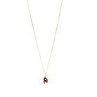 Eikosi Dyo 22 - Necklace - Rainbow Charm Tourmaline Necklace - Pink - #product_material# - MERA MERAH