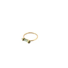 Eikosi Dyo 22 - Ring - Rainbow Pencil Ring Tourmaline - Dark Greeb - #product_material# - MERA MERAH