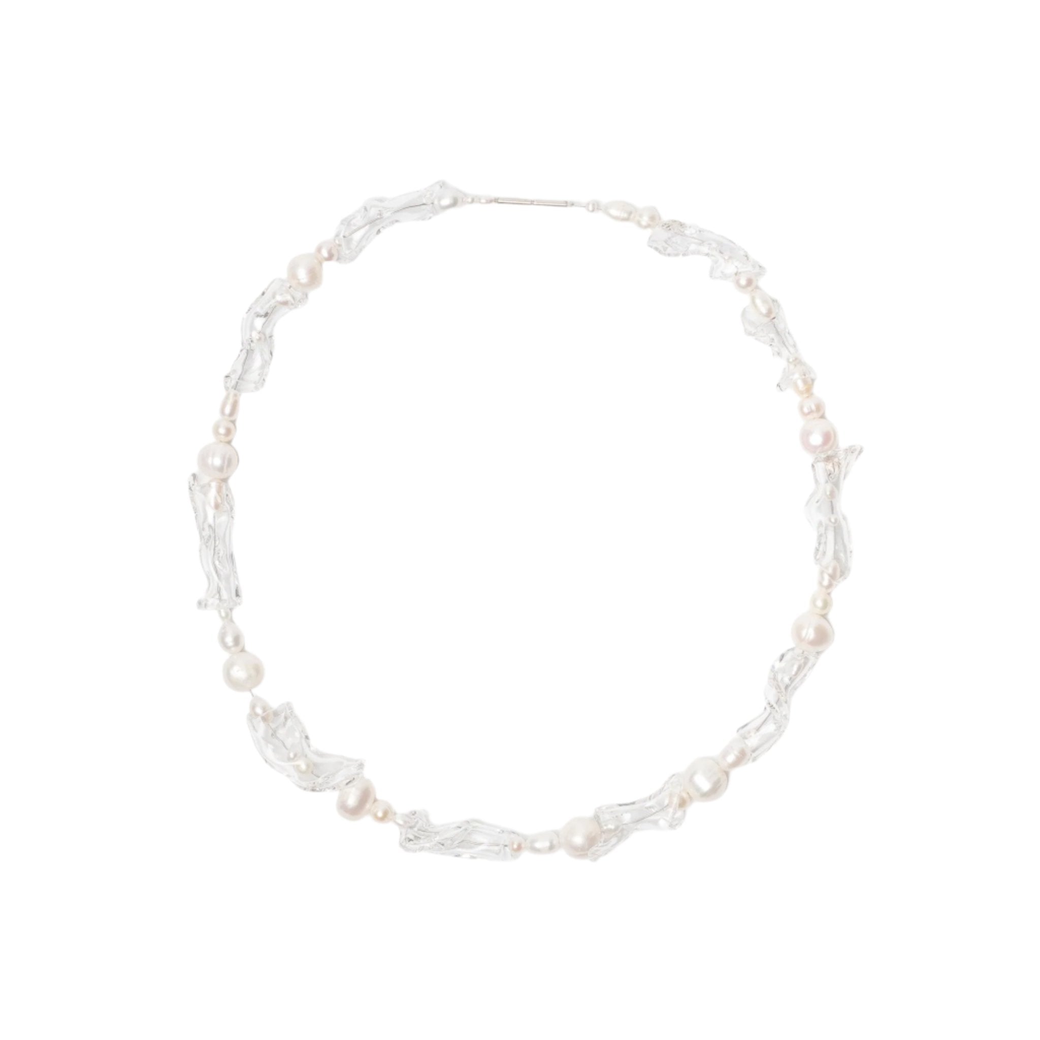 4oh4 - Necklace - river hides pearls - #product_material# - MERA MERAH