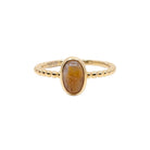 niin - Ring - Vida Citrine Oval Stack Ring - #product_material# - MERA MERAH